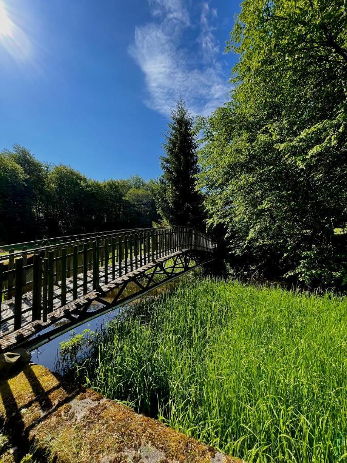 Domek W Glebi Lasu Nad Stawem Wierszyno Exterior foto